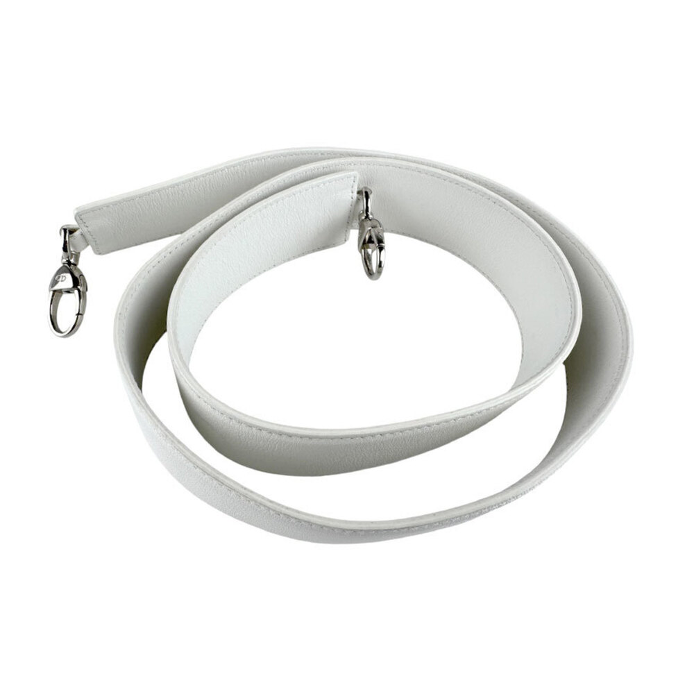 CHRISTIAN DIOR White Leather Shoulder Bag - Picture 11 of 14